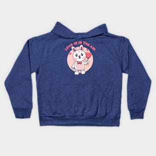 Love is in the Air Kids Hoodie